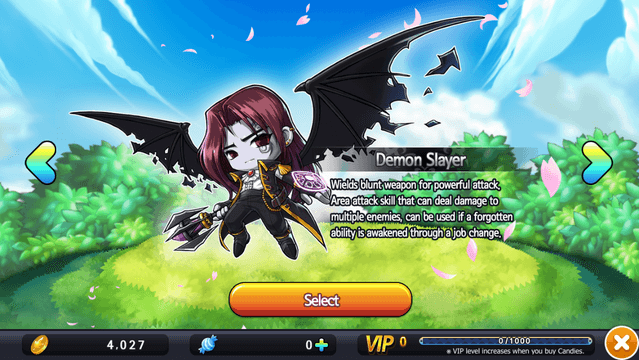 Demon Slayer Maplestory Skills