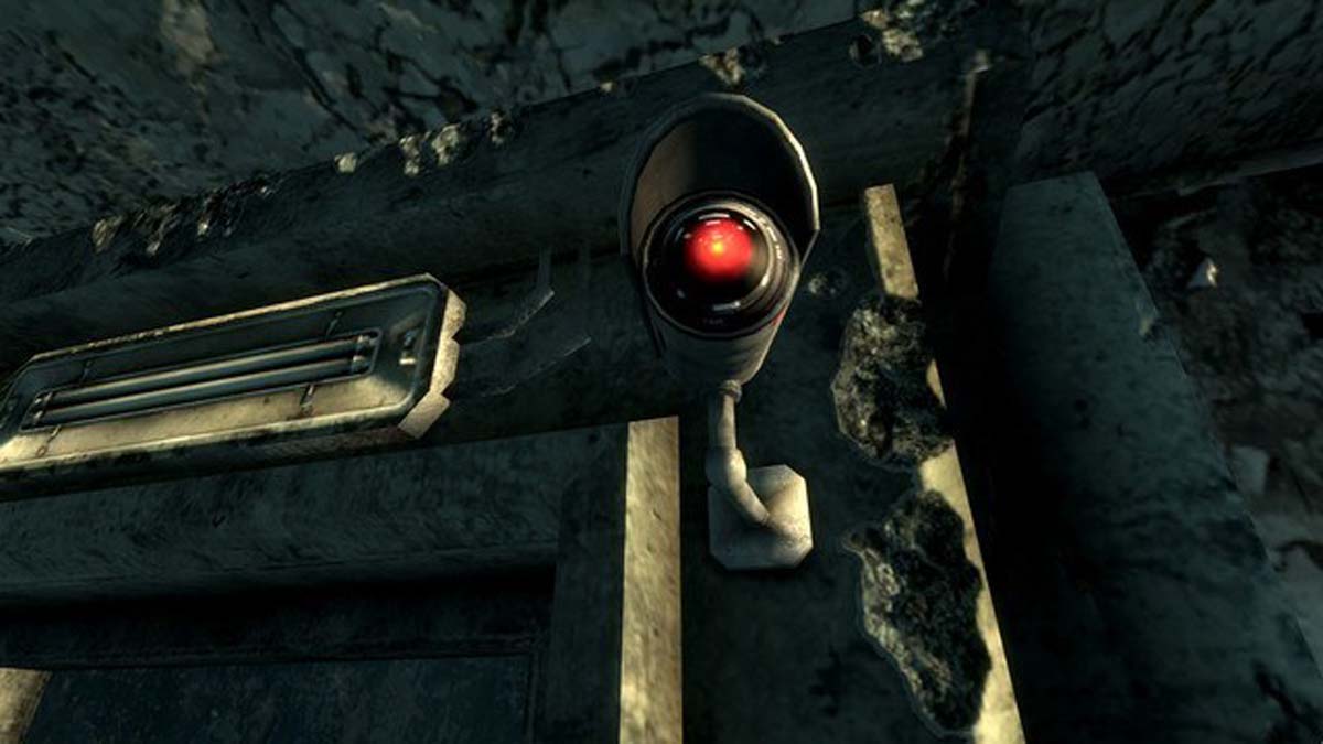 HAL 9000 easter egg in Fallout 3