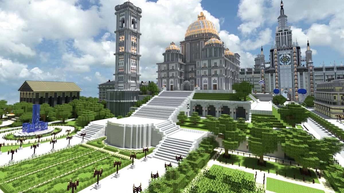 Mini city map from Planet Minecraft