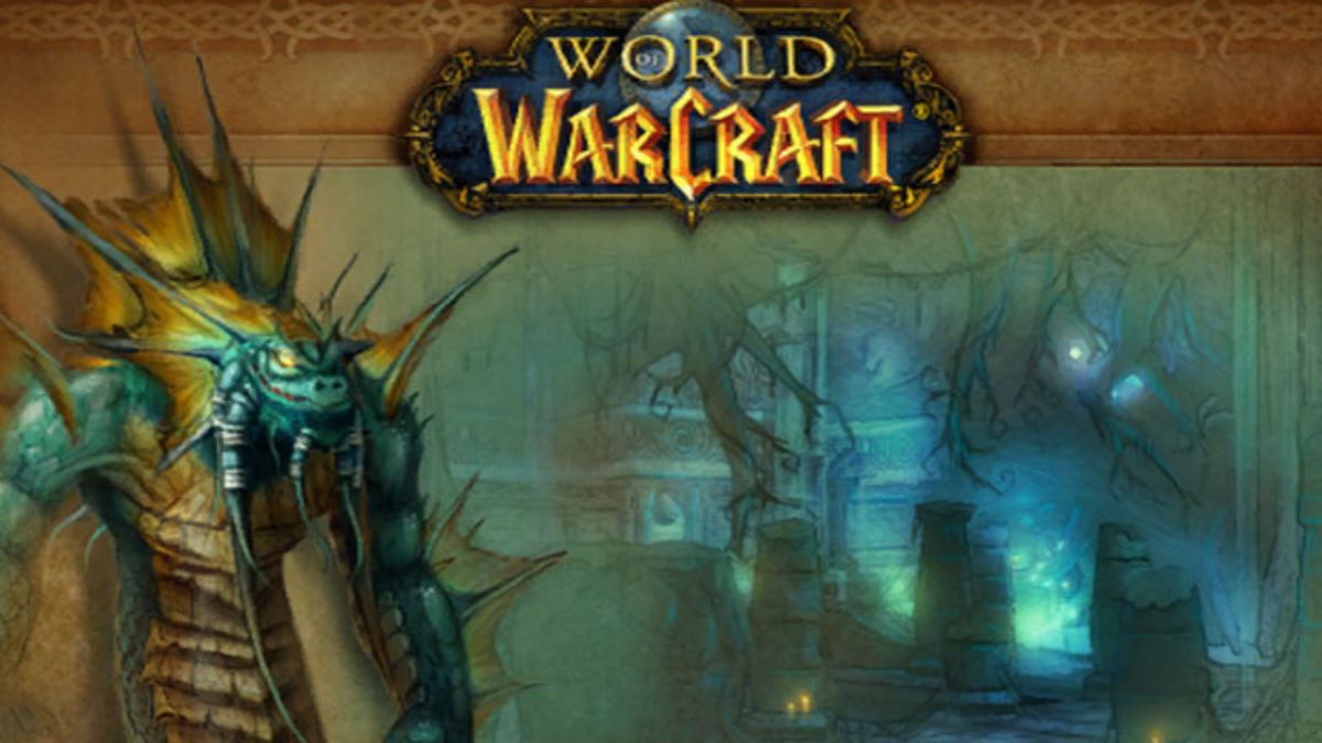 The BFD loading screen in WoW Classic.