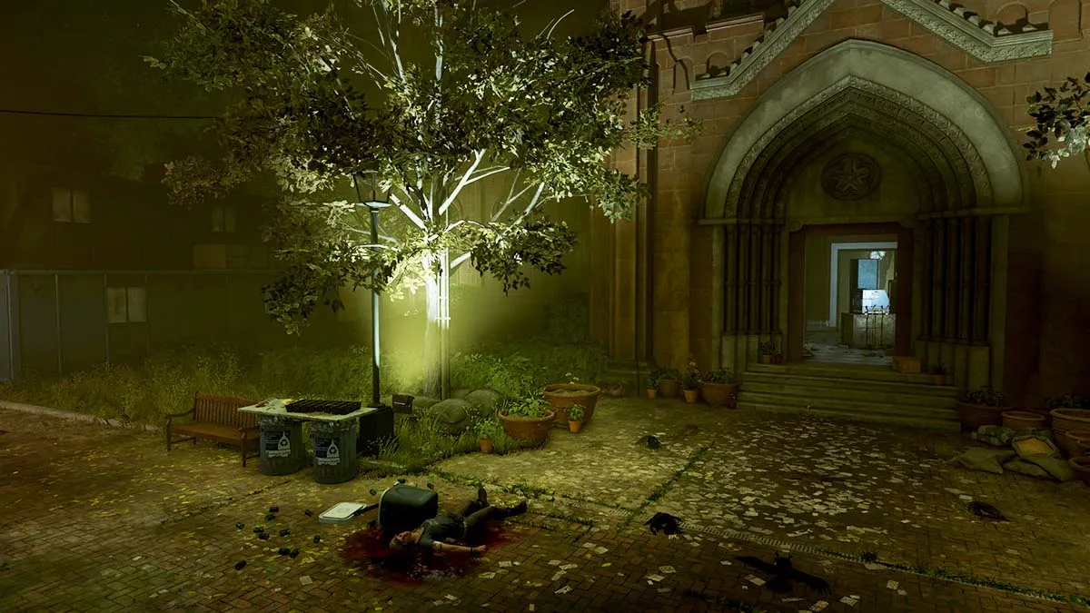 The Church Entrance in Castle Settlement in The Division 2