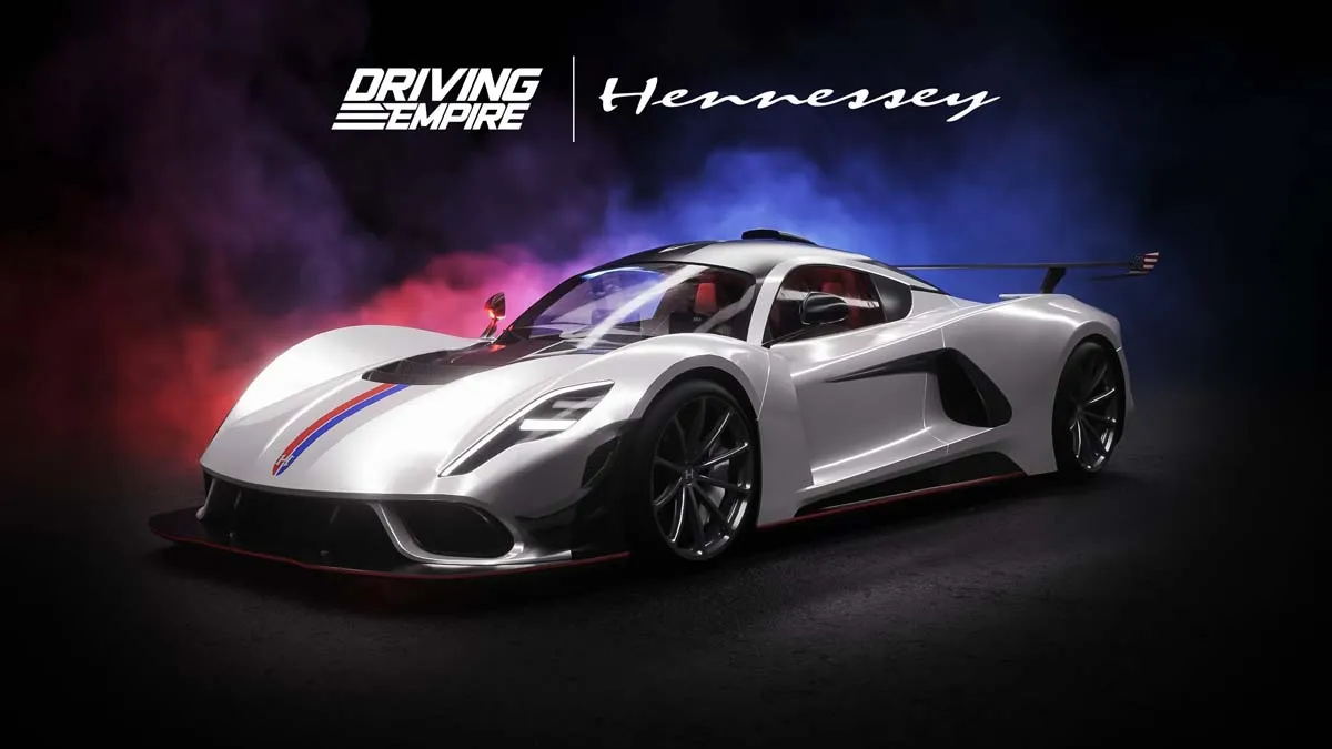Hennessey car in Roblox Driving Empire