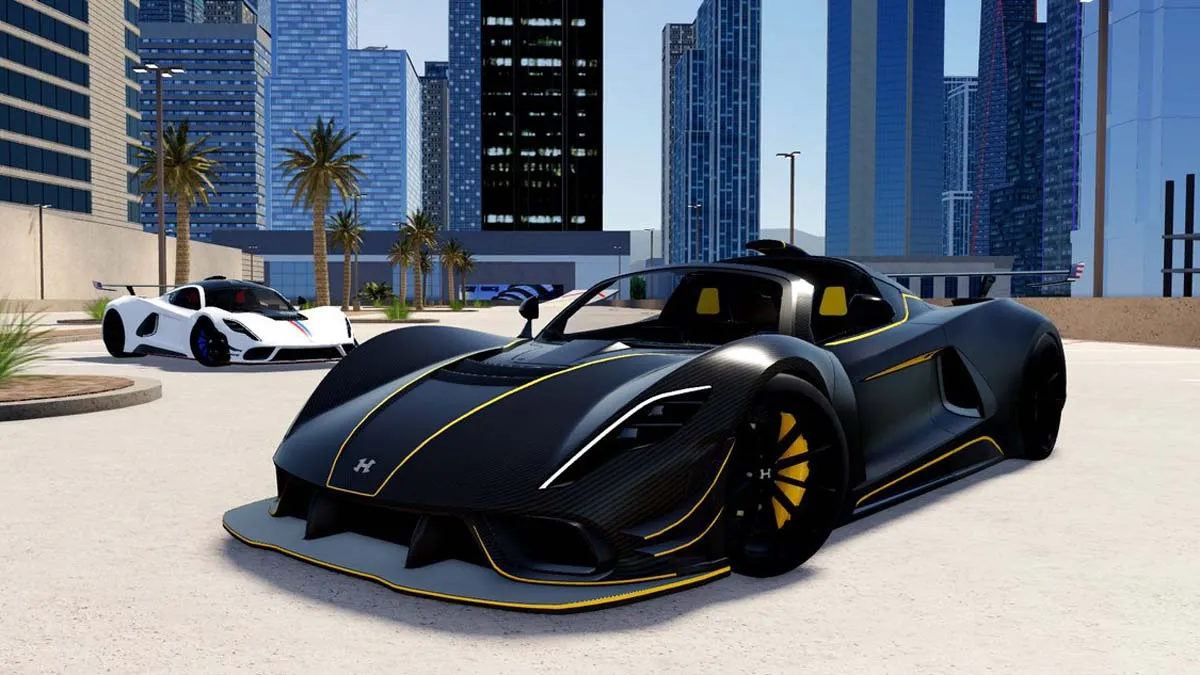 Voiture Venom F5 dans Roblox Driving Empire