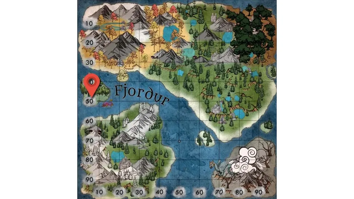 ARK의 Brute 위치의 유물: Fjordur
