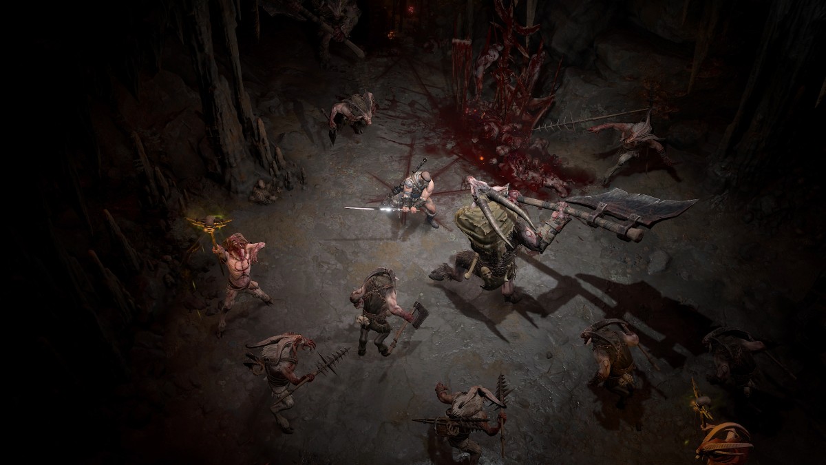 Diablo 4 battle scene