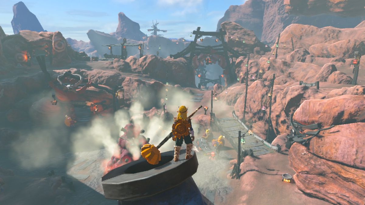 Zelda Tears of the Kingdom — Where to Find Goron City in TotK GameSkinny