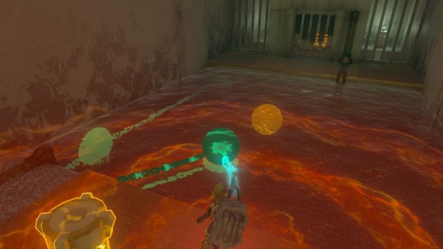 Zelda: Tears of the Kingdom Mogawak Shrine The Power of Water treasure chest chain and ball ultrahand solution
