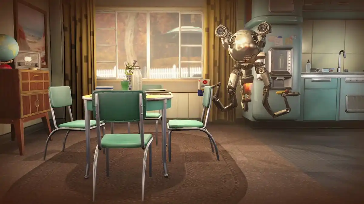 Codsworth in the opening cinematic.
