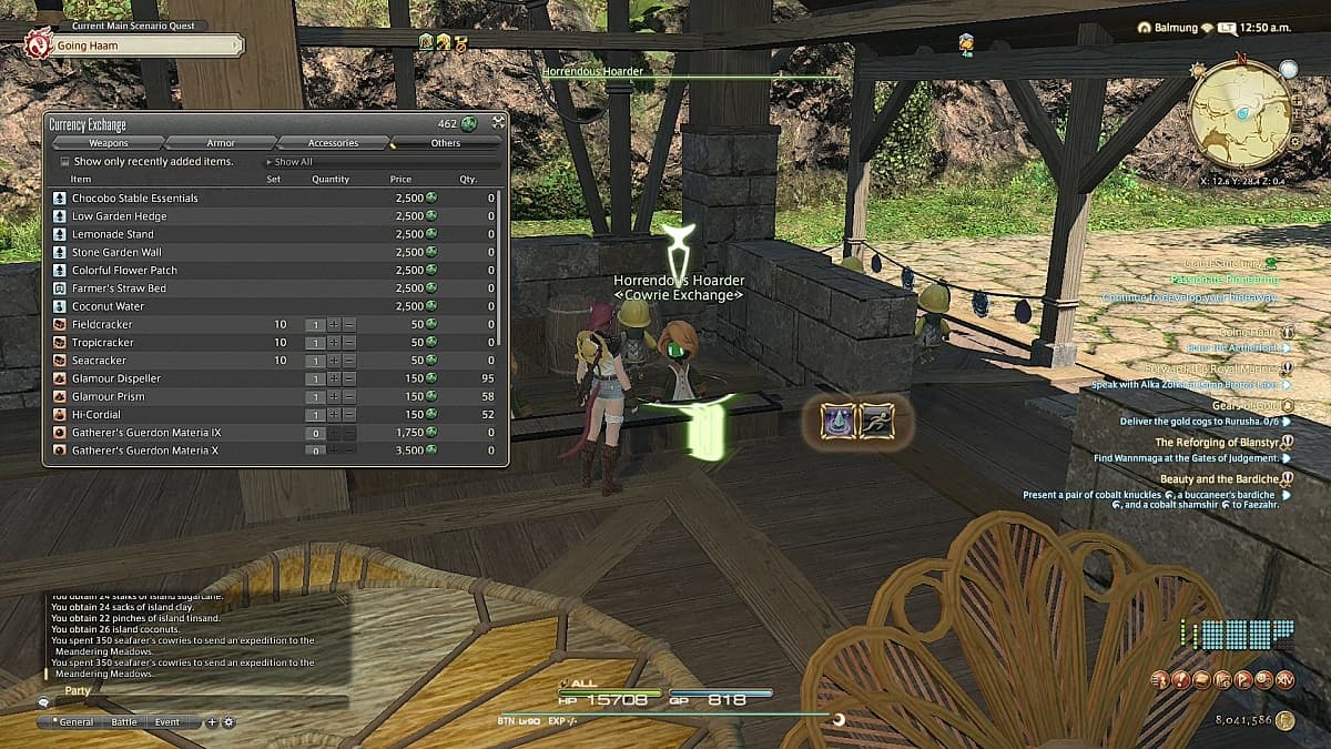 FFXIV How to Apply Furniture Glamours GameSkinny