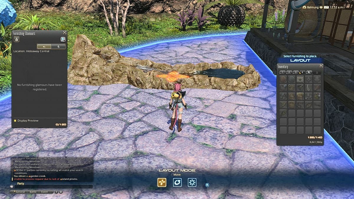 FFXIV How to Apply Furniture Glamours GameSkinny