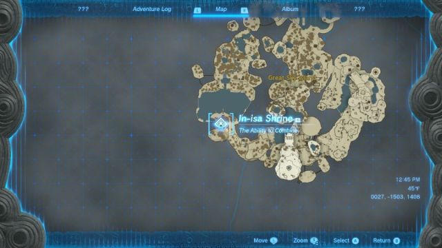 Fuse location in Tears of the Kingdom