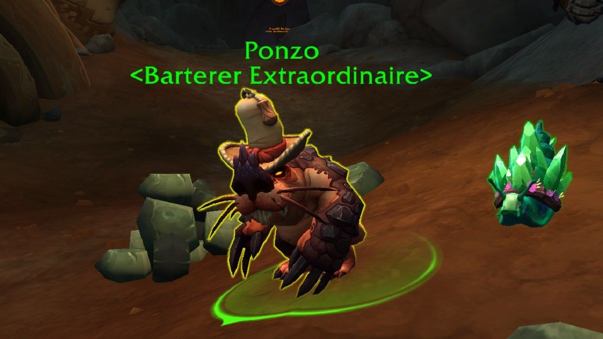 Ponzo in Loamm from WoW Dragonflight