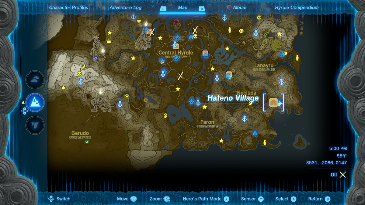 Where to Find Hateno Village in Zelda Tears of the Kingdom (TotK