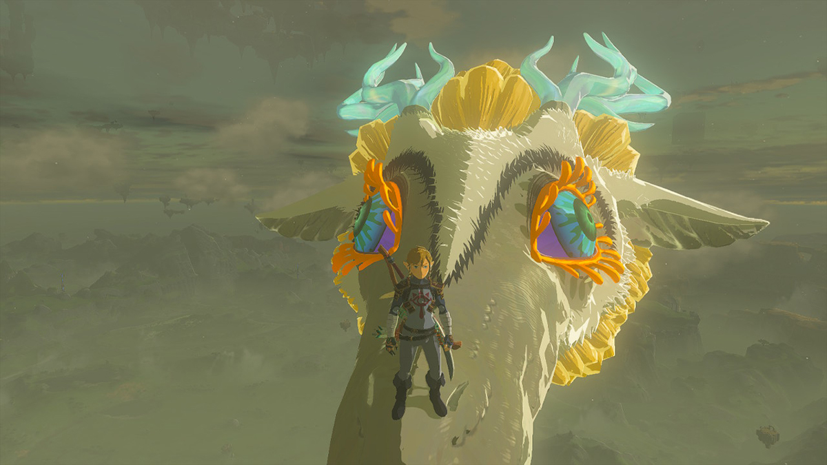 Zelda Tears of the Kingdom — Where to Find the Light Dragon in TotK