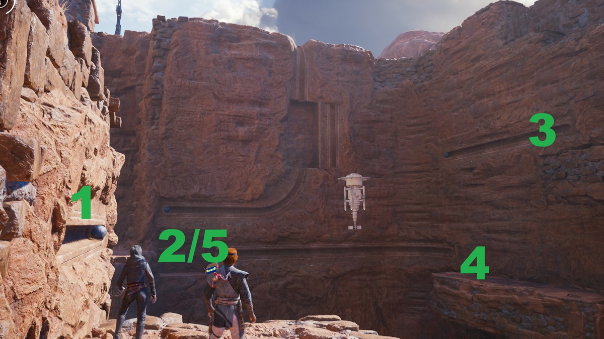 Star Wars Jedi Survivor Wayfinder’s Tomb — All Jedha Ruins Puzzle