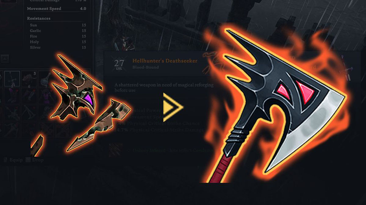 V Rising Best Weapons Tier List GameSkinny