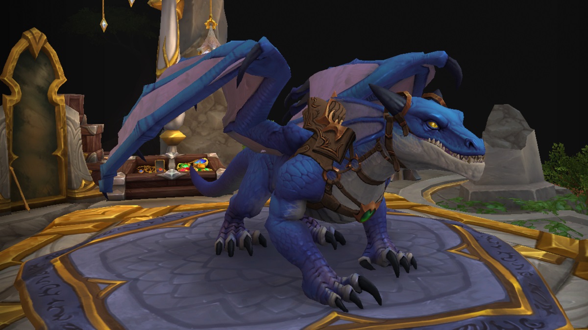 Using the Rostrum of Transformation at Skytop Observatory in WoW Dragonflight