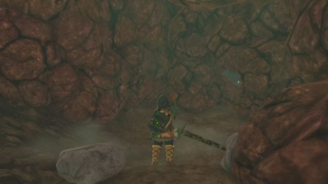 Zelda Tears of the Kingdom Sahasra Slope Skyview Tower Cave Rock Barriers