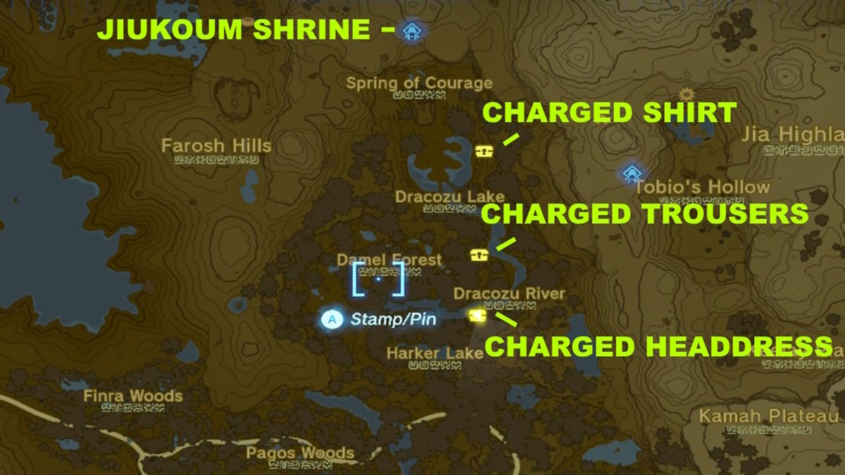 Zelda Tears of the Kingdom — How to Get the Charged Armor Set in TotK