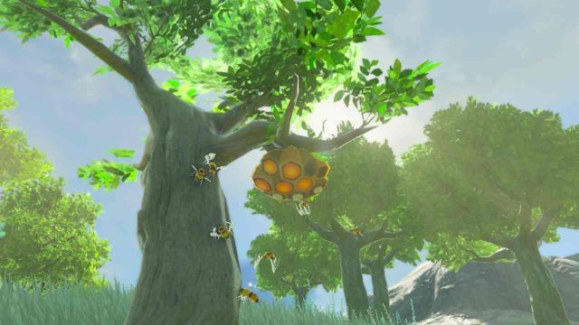 Zelda Tears of the Kingdom Rutile Lake Courser Bee Honey Tree