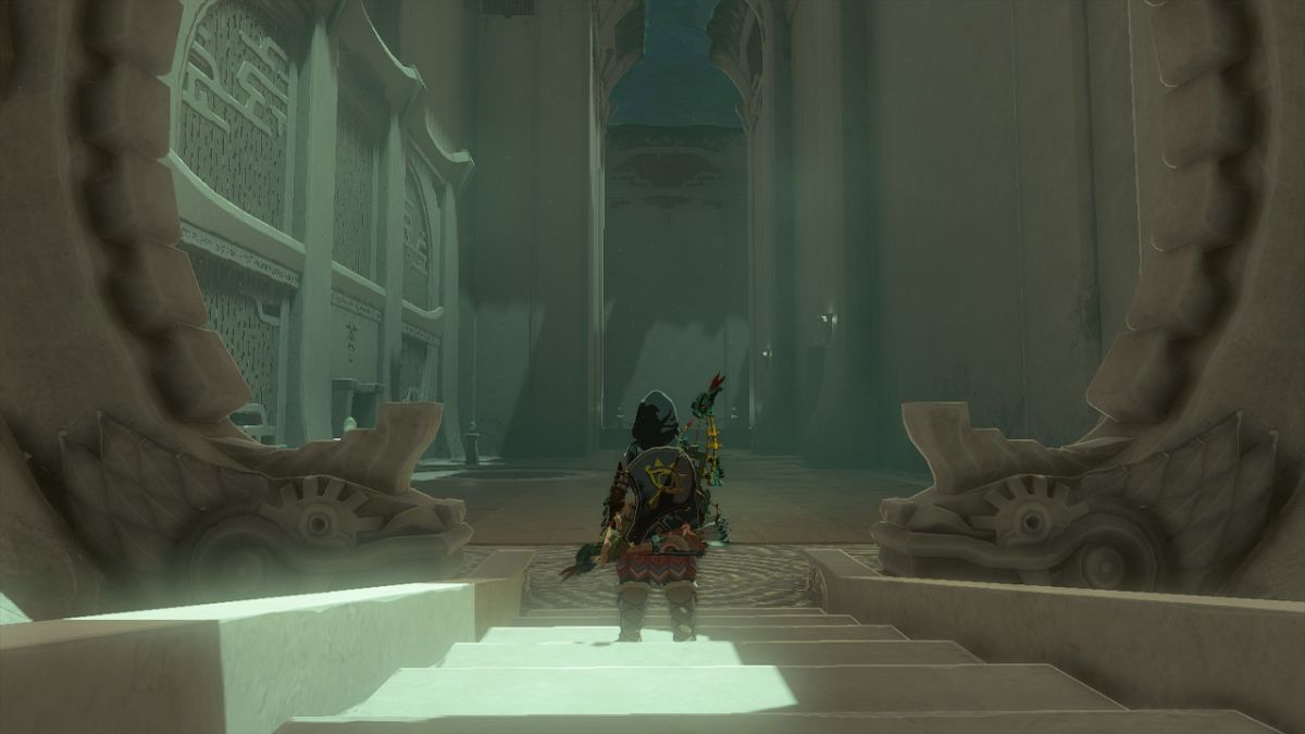 Zelda Tears of the Kingdom Forward Force Tukarok Shrine entrance