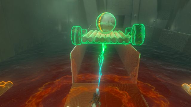 Zelda Tears of the Kingdom Forward Force Tukarok Shrine final puzzle solution