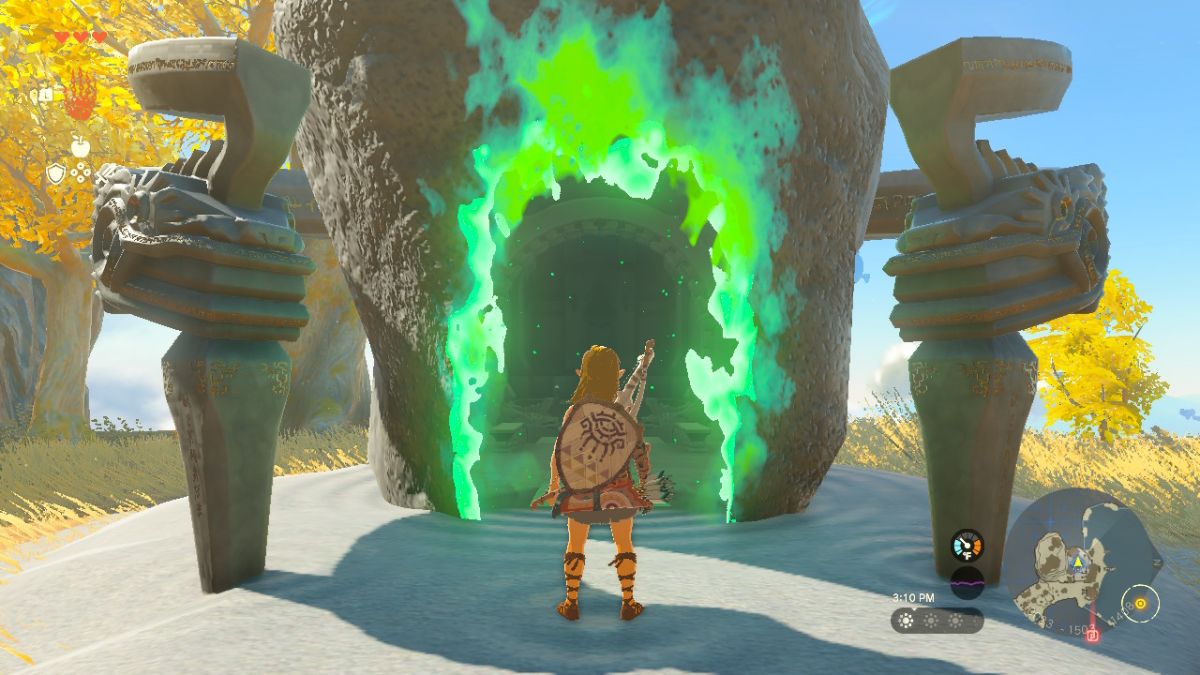 Zelda Tears of the Kingdom In-Isa shrine door