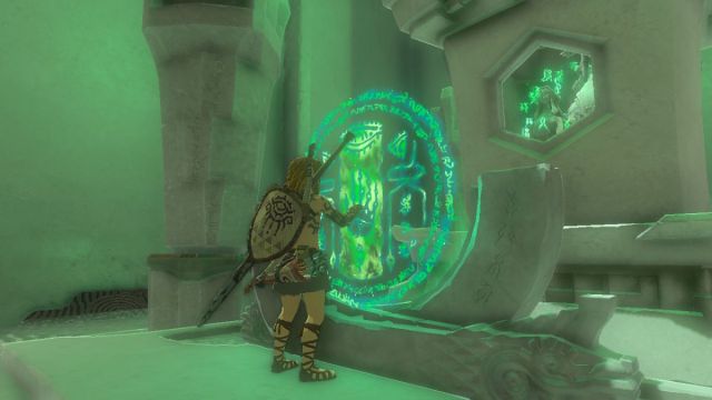Zelda Tears of the Kingdom In-isa Shrine ending cut scene
