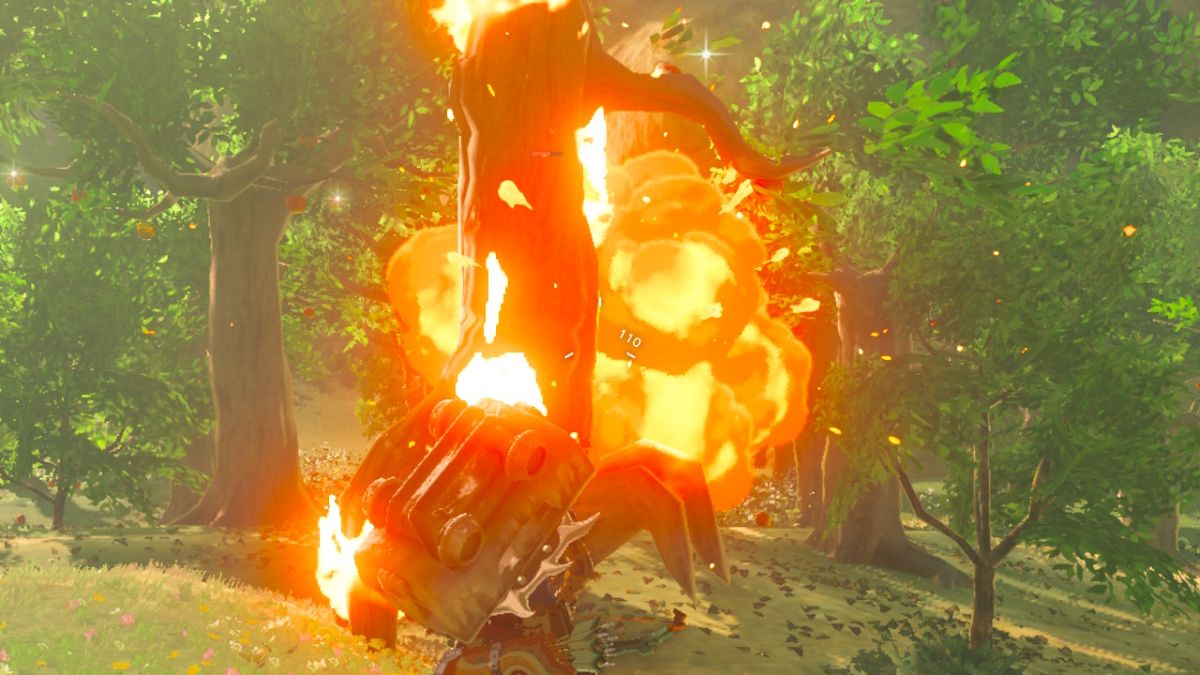 Zelda Tears of the Kingdom — How to Kill Walking Mimic Trees in TotK