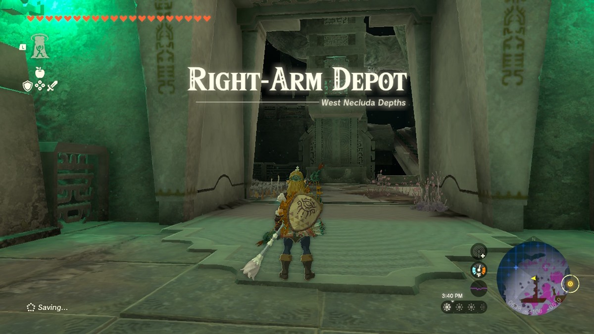 How to Complete Right Arm Depot in Zelda: Tears of the Kingdom (TotK ...