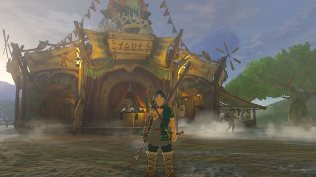 Zelda Tears of the Kingdom Riverside Stable entrance