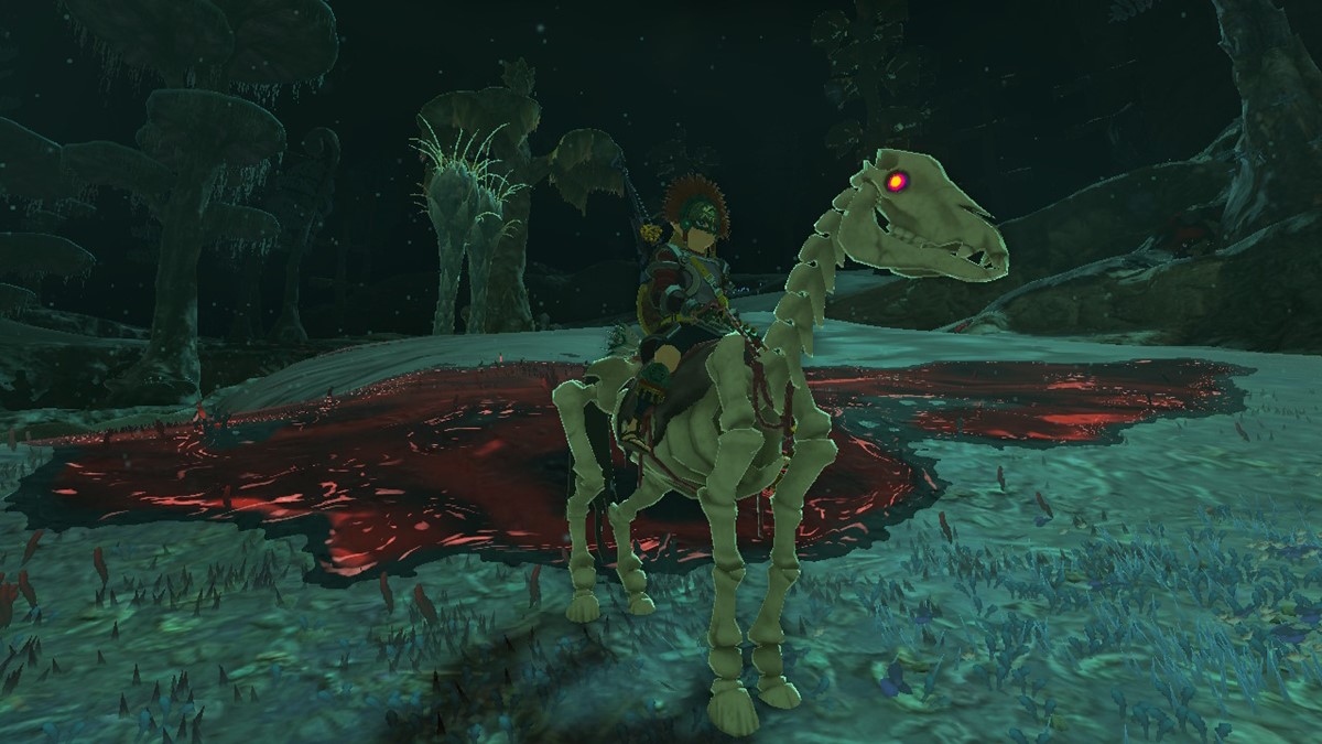 Zelda Tears of the Kingdom — Where to Find Skeleton Horses Early in