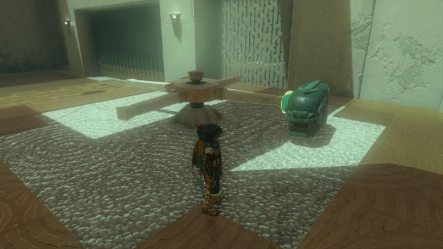 Zelda: Tears of the Kingdom Susuyai Shrine A Spinning Device second puzzle solution