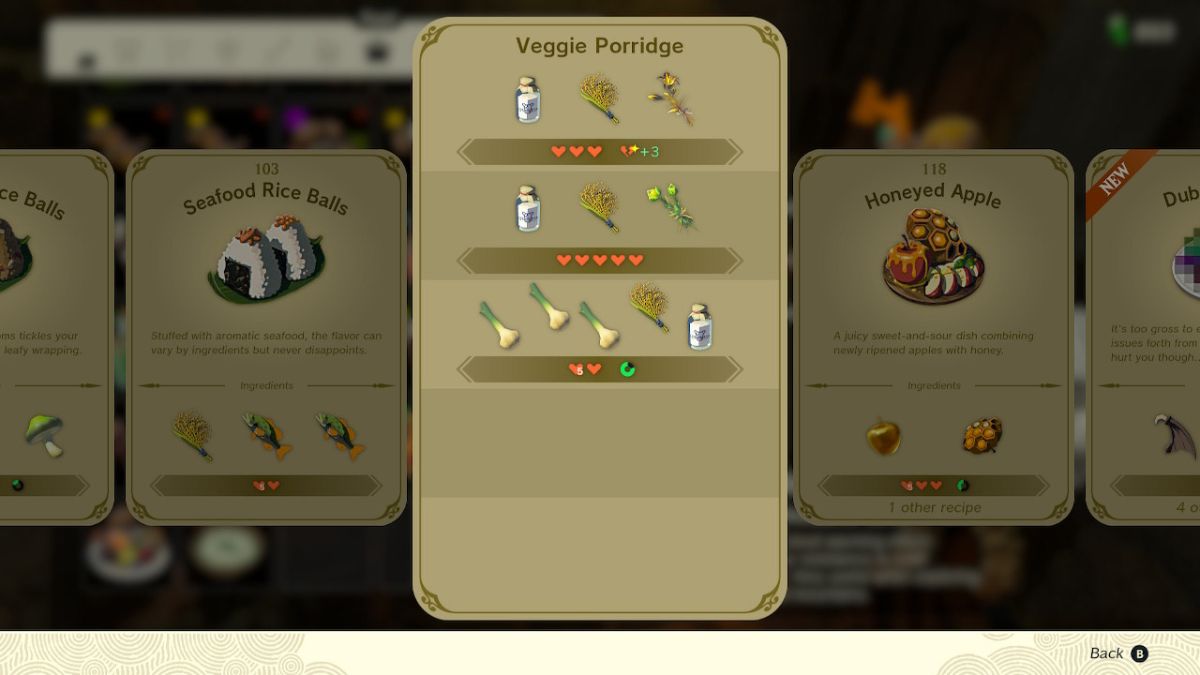Zelda Tears of the Kingdom — How to Make Porridge in TotK GameSkinny