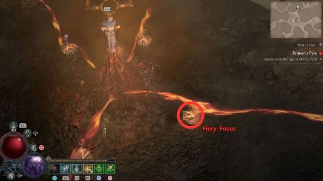 Diablo 4 Eriman's Pyre Stronghold  Fiery Focus