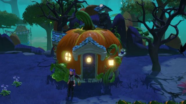 Disney Dreamlight Valley Forgotten Lands Pumpkin House