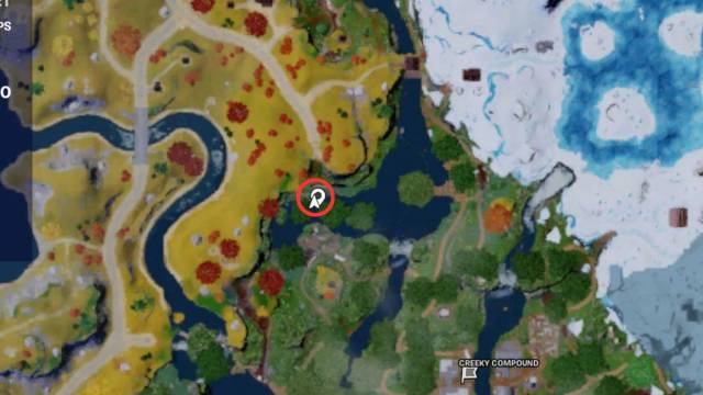 Fortnite: How to Solve the Find the Flames Puzzle map location