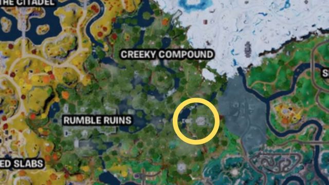 Fortnite Prism Apparatus location on map