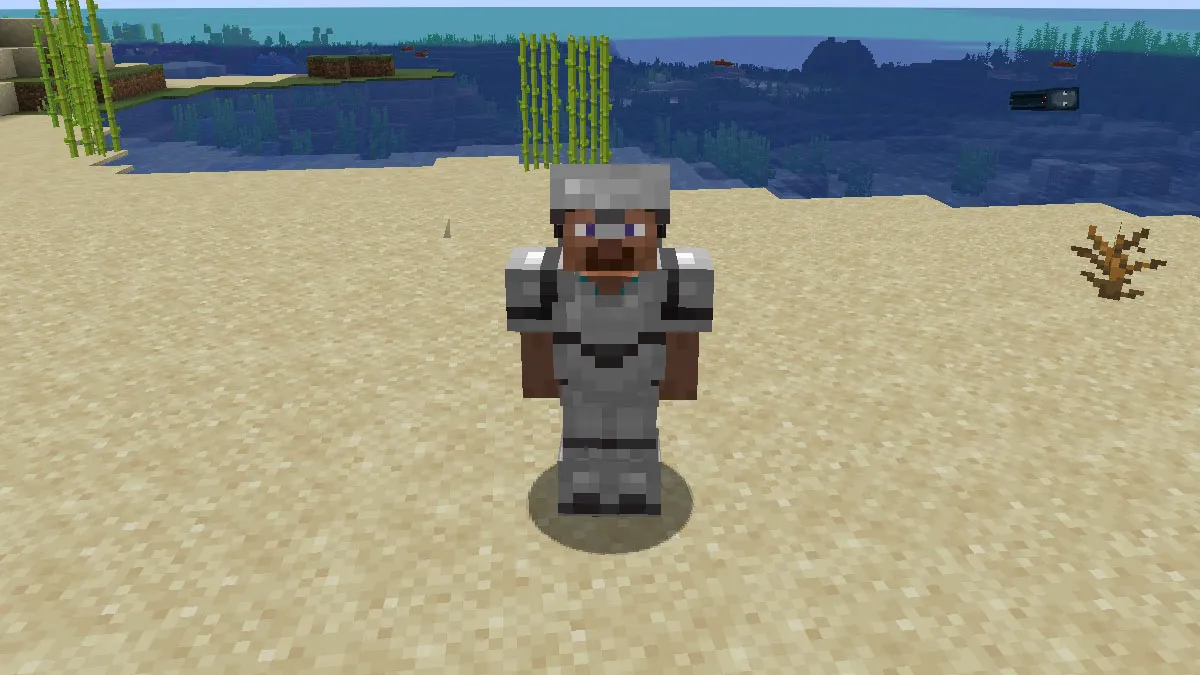 Garniture d'armure sauvage dans Minecraft