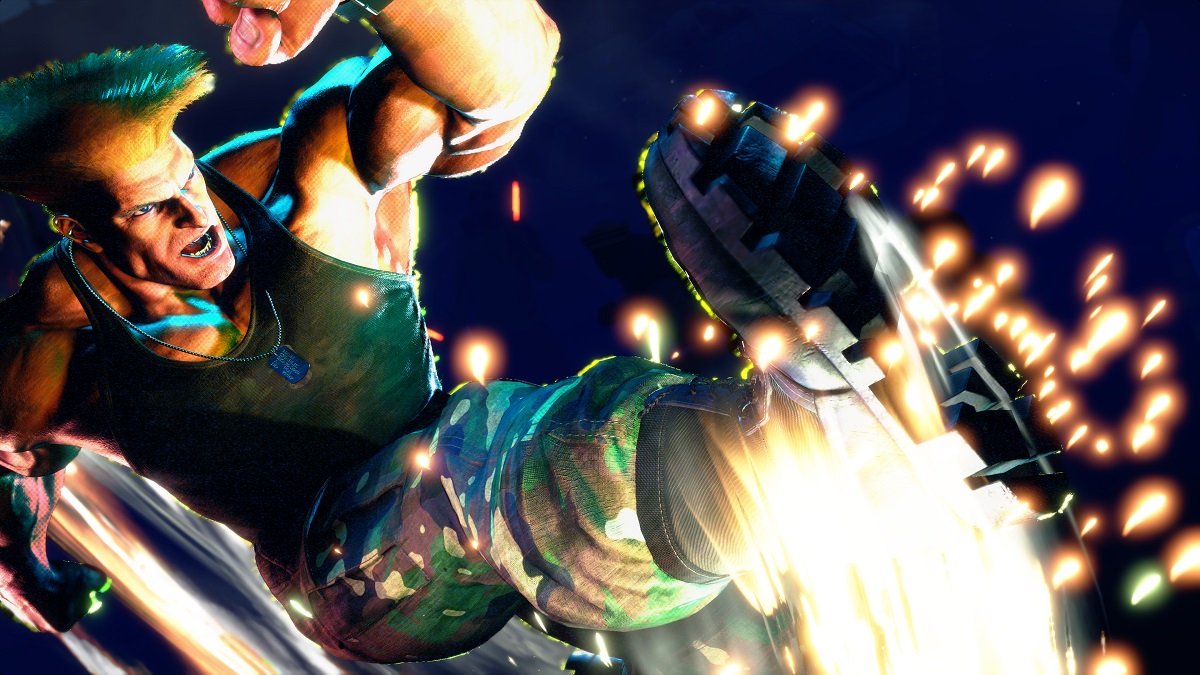 Street Fighter 5: Guile move list