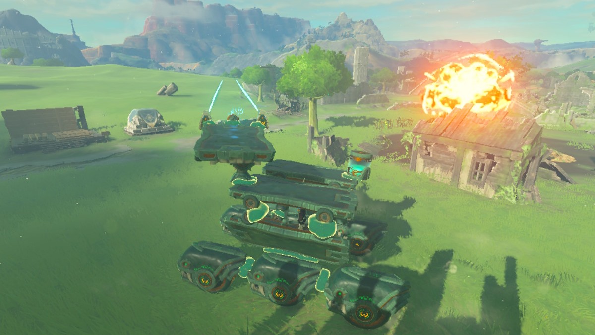 Zelda Tears of the Kingdom — How to Build a Tank in TotK GameSkinny