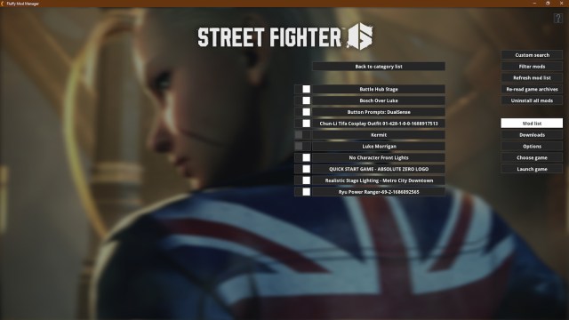 Cool Street Fighter 6 mod replaces character select screen and
