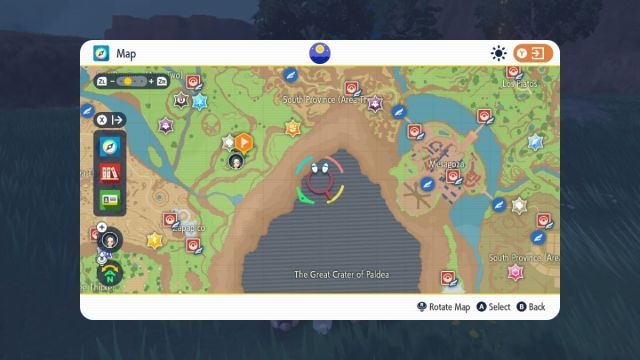 Applin location on the map in Pokemon Scarlet & Violet