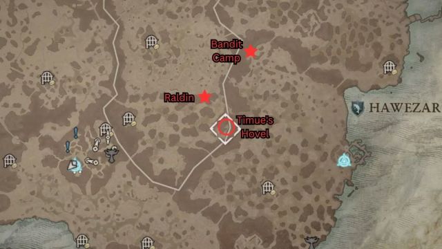 Diablo 4: How to Complete the Swamp's Protection bandit camp location