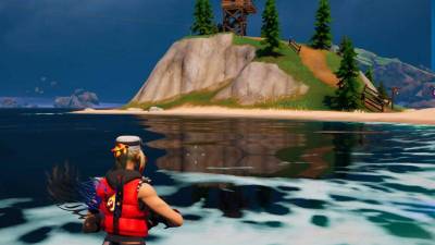 Fortnite Southwest Island to travel Northeast quest
