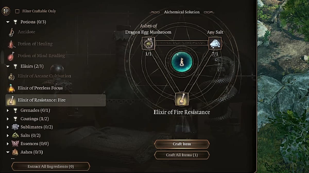 Baldur’s Gate 3 All Alchemy Potion and Elixir Recipes GameSkinny
