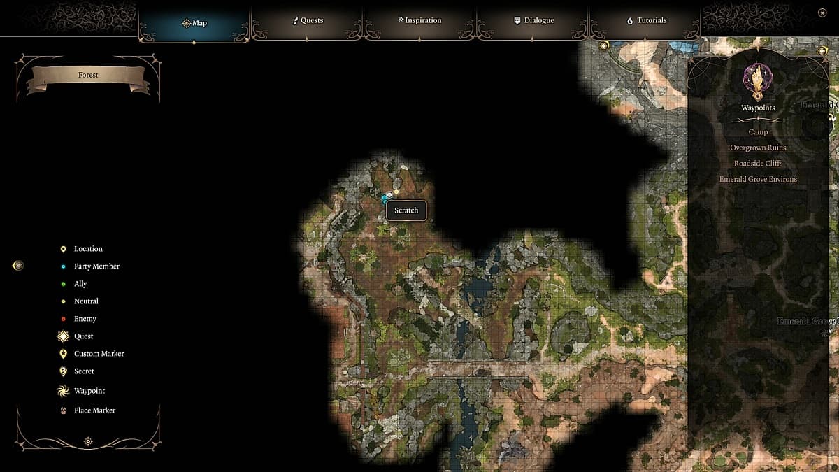 Baldur’s Gate 3: Where to Find Scratch – GameSkinny