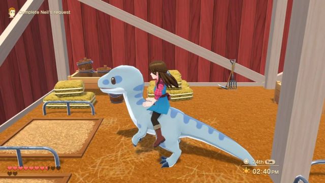 new raptor mount in Harvest Moon: The Winds of Anthos