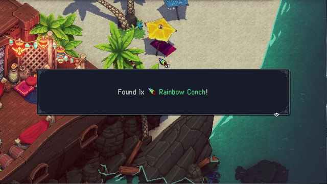 What to do with Rainbow Conches in Sea of Stars: Collectibles