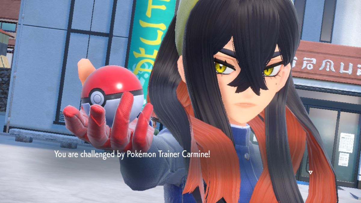 How to Beat Carmine in Pokémon Scarlet & Violet DLC